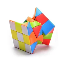 Nouveauté Twist Cube Speedcube 3x3x3 soulagement du Stress jouets d'anxiété meilleurs cadeaux créatifs pour enfants adultes casse-tête éducatif 2
