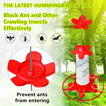 Garden Hummingbird Drinker Hanging Outdoor Bird Feeder Anti-ants Leakproof Easy To Clean Outdoor Garden Decoration - Image 3