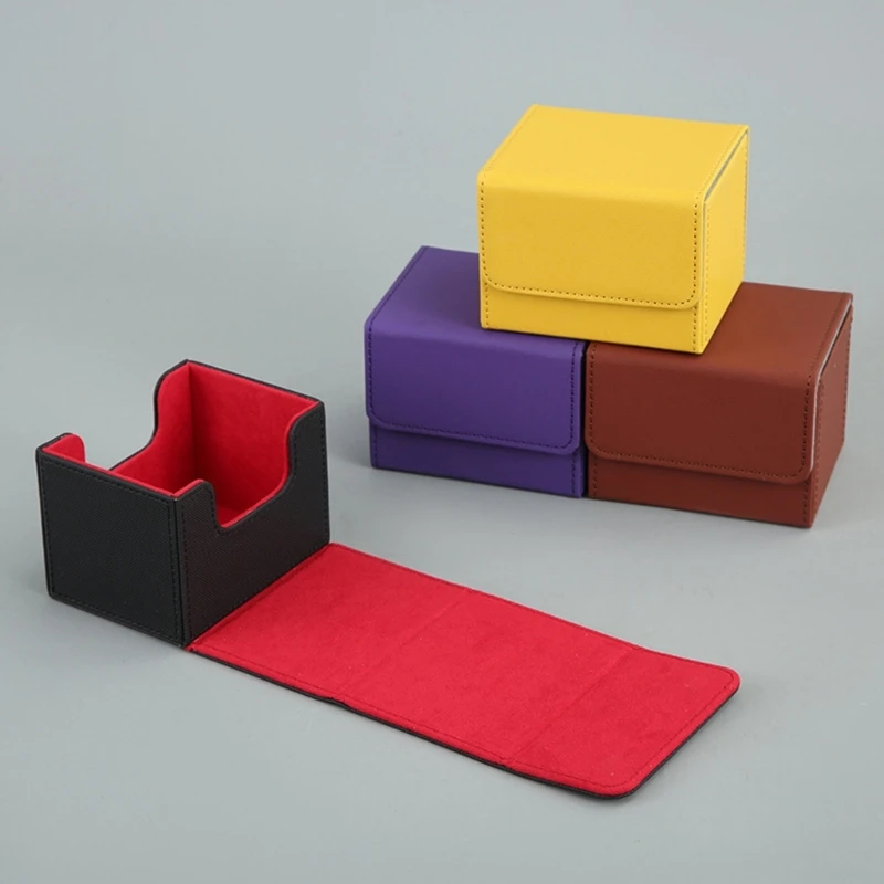 Scatole Per Carte Da Mazzo In Pelle Pu Custodia Per Carte Da Gioco Scatola Da Gioco Carte Da Gioco Magnetiche Scatola Per Carte