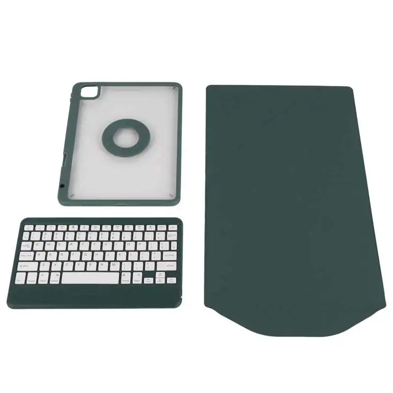 

Pro 2021 2020 2018 Vertical Keyboard Case Magnetic Back Cover Detachable BT Keyboard Cover with Keyboard Pencil Holder