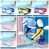 Big Frame Swimming Goggles Wide View Anti Fog Swim Glasses Silicone Transparent Diving Eyewear Swimming Beginner 2