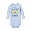 Our First Father's Day Together Infant Bodysuit Long Sleeve Crew Neck Romper Caaual Girl Boy Jumpsuit Fathers Day Best Gifts 6