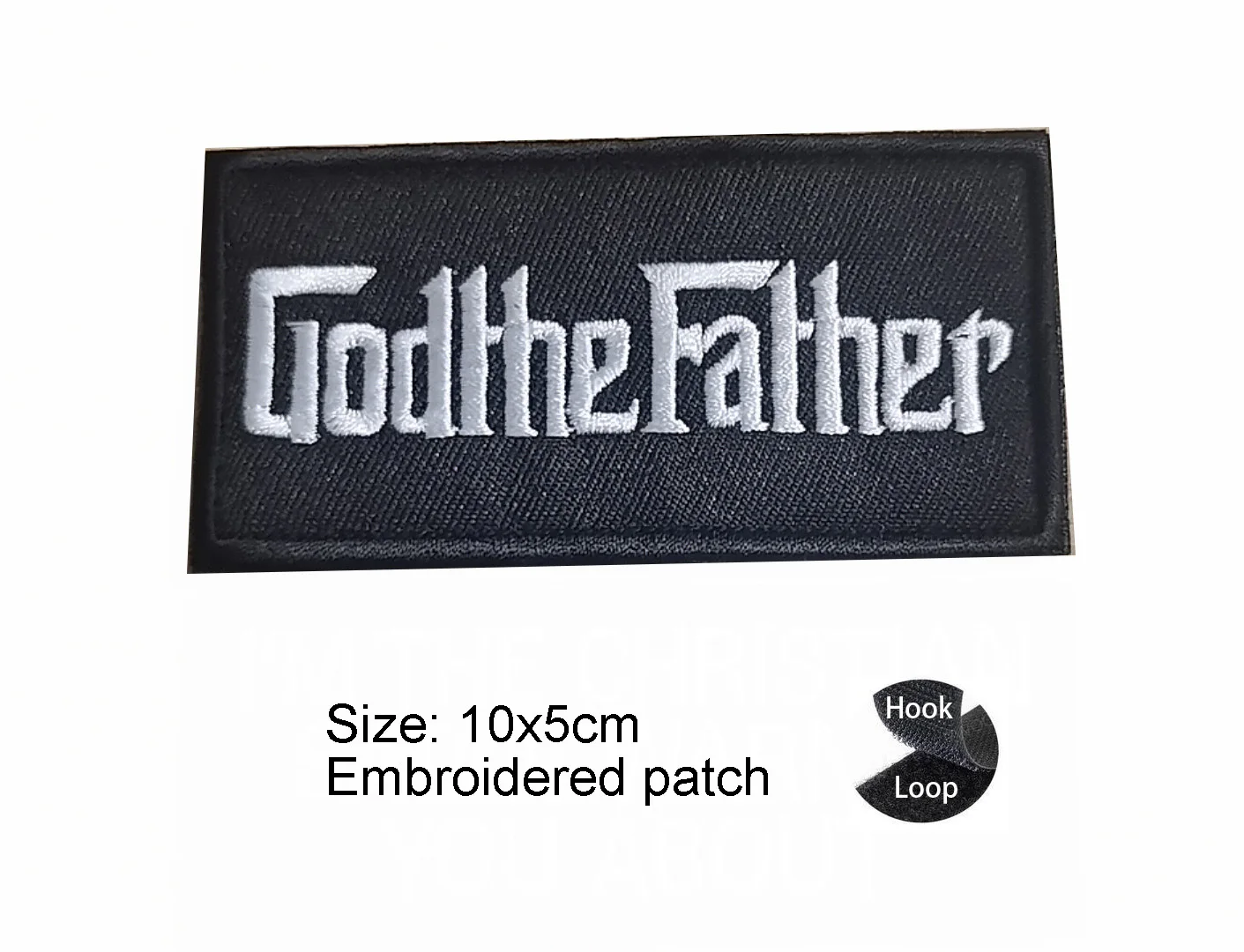 Personalized Alphabet Embroidery Patch - Fun Outdoor Bag Badge with Hook and Loop Attachment