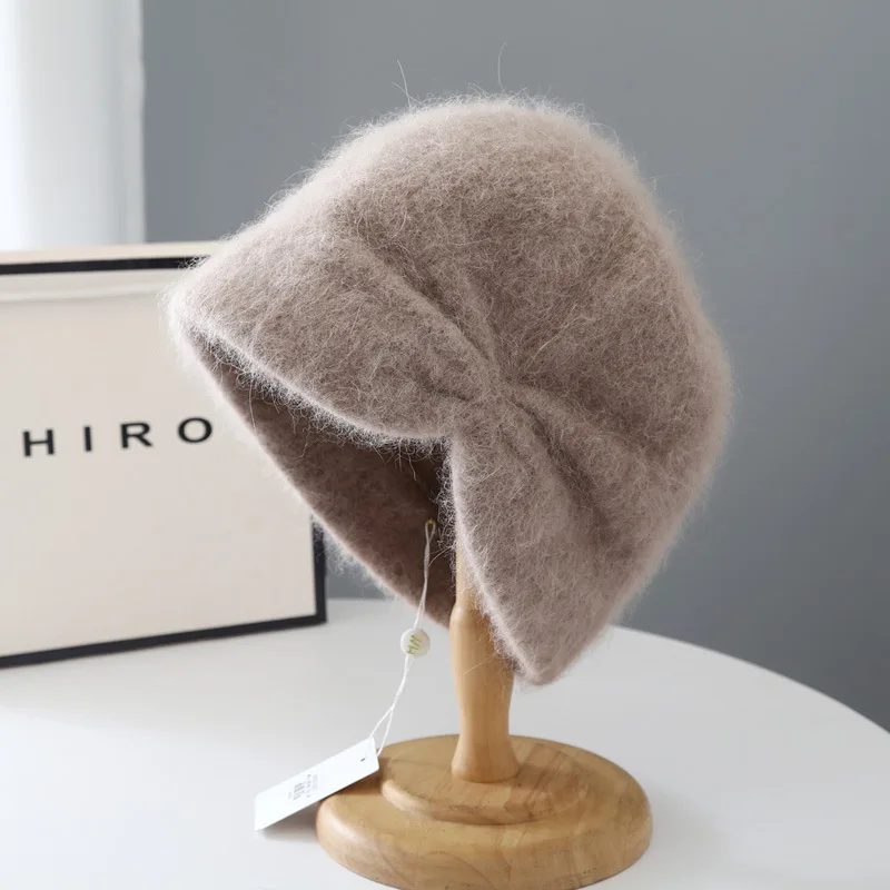 【TREEMINGBIRD】韓国人気★Spangle Angora Beanie TREEMINGBIRD】韓国人気☆Spangle Angora Beanie