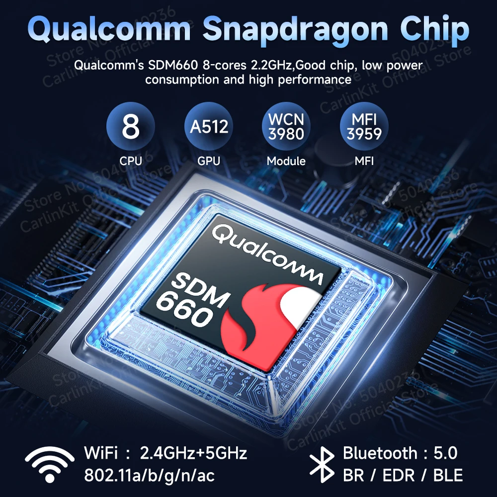 8G + 128G CarlinKit ȵ̵ 13 ̴ CarPlay AI ڽ Qualcomm 8 ھ  ȵ̵ ڵ  CarPlay  ڽ Netflix IPTV ÷  ÷  