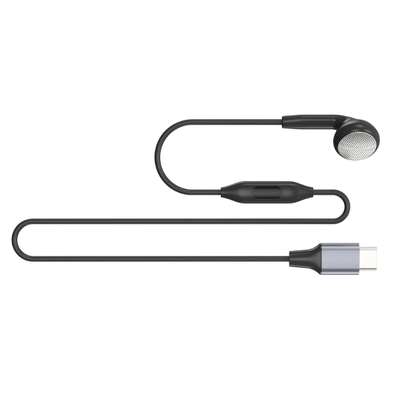 DXAB In Ear Headphone Single Side Earbud With Integrated Microphone Cable, Compatible for Most Device HandsFree Communication 2