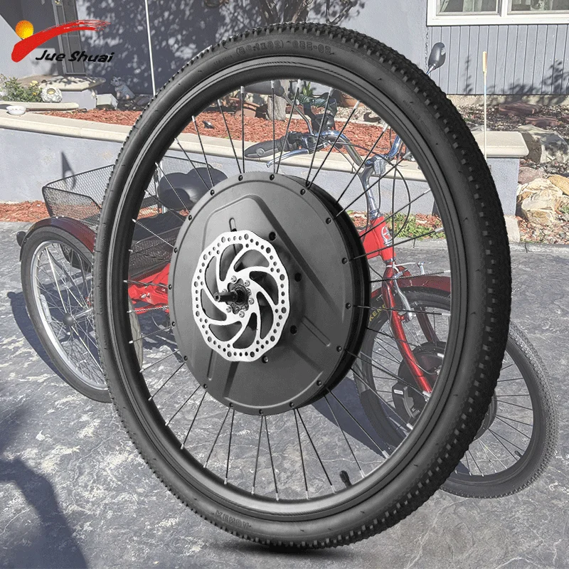 Jueshuai 26 29 ''electric Bicycle Motor Kit 36v 350w Front Wheel