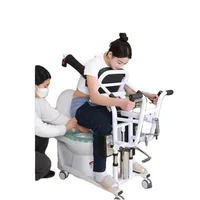 Multifunctional Paralysis Patients Bedridden Elderly Hydraulic Lifting Nursing Specific  Toilet Chair Shifting Machine 1