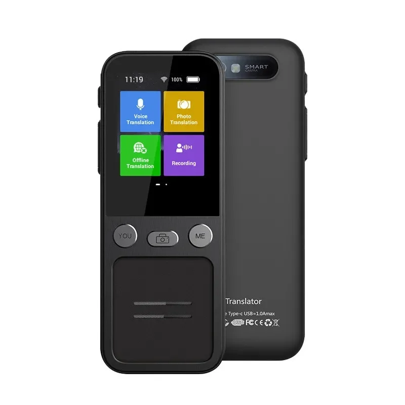Smart Voice T16 Translator Machine 138 Multi Languages in Real Time Online Instant Off Line Translation AI Learning Conversion