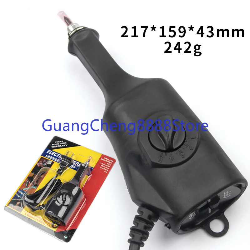 Dolphin type electric lettering pen Metal workpiece handwriting Steel engraving machine Marker engraving pen