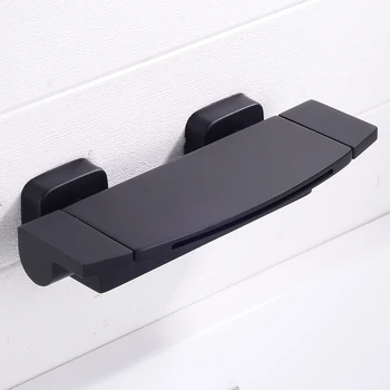 Becola ก๊อกผสมอ่างอาบน้ำทองเหลือง, ก๊อกอ่างอาบน้ำน้ำตกสำหรับห้องน้ำสีดำที่จับแบบคู่ 2