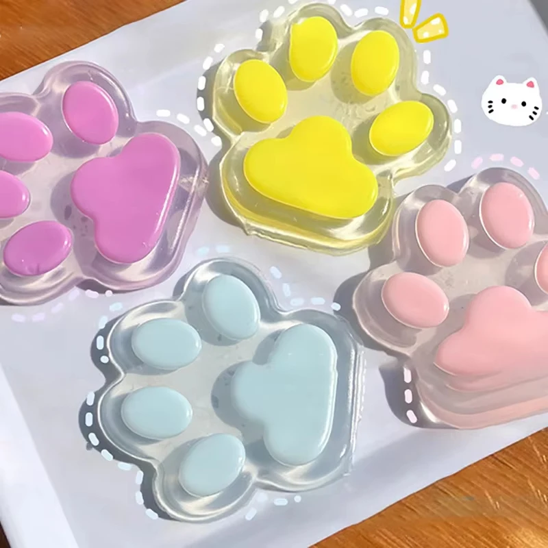 Deluxe Giant Cat Paw Stress Relief Jelly Toy