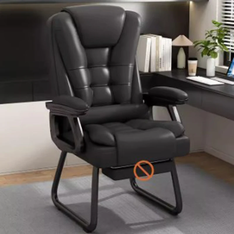 Comfortable Executive Office Chair Black Wide High Back Lounge Office Chair Room Luxury Nordic Cadeiras De Escritorio Furniture