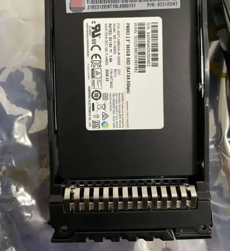 For 02312GNT N960SSDW2PM883 960GB SATA 6Gbs SSD 2288V5