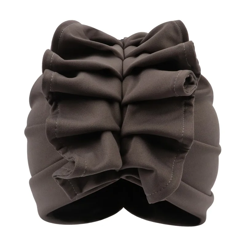 Women Bonnets For Women Turban Solid Color Hat Headscarf Hats For Autumn And Winter Cap Turban American Ladies Bohemian Hijabs 6