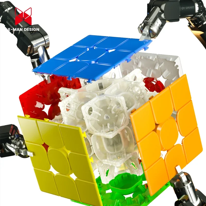 QiYi X-Man Tornado V3M Pioneer UV Version Magnetic Magic Speed Cube Qiyi XMD Tornado V3 M Flagship Version Puzzle Toys