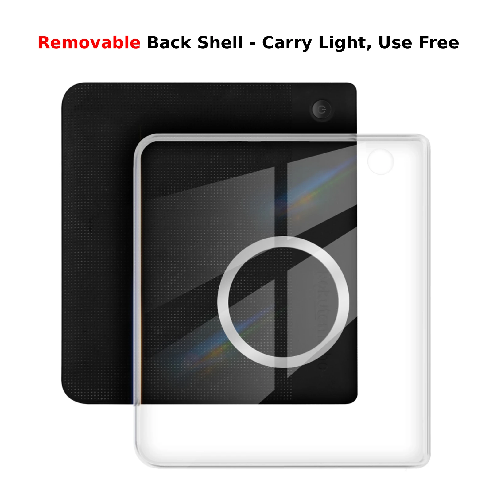 Enhanced Protective 360° Rotatable Magnetic Detachable Stand Cover with Screen Protector
