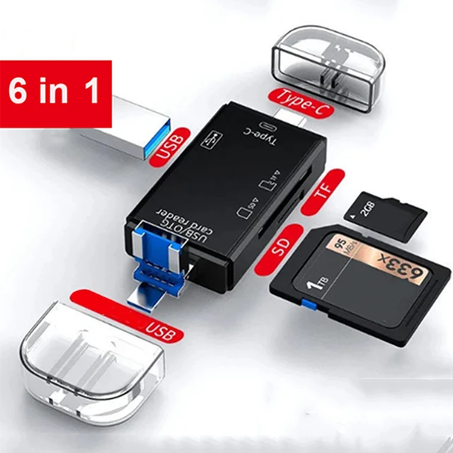 Memory Card Readers Adapters  Micro Memory Card Pc Adapter - Usb-c Card  Reader - Aliexpress