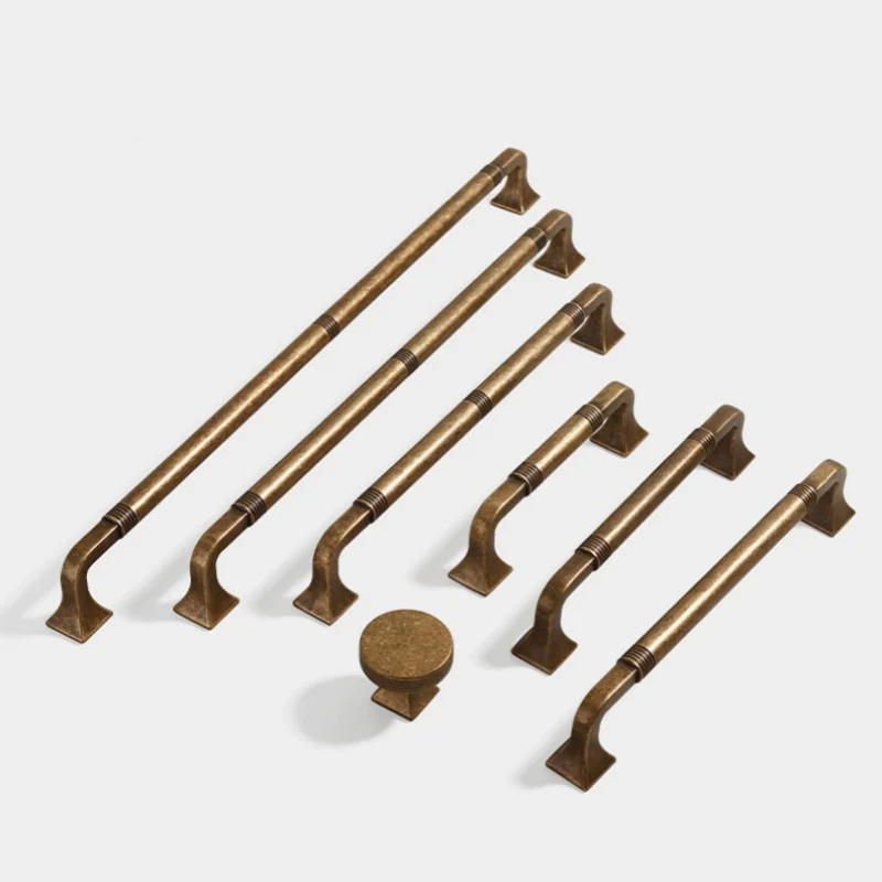 มือจับลิ้นชักอุปกรณ์ครัวแบบโบราณใหม่ มือจับตู้เก็บของในครัว มือจับตู้เสื้อผ้า มือจับประตูตู้เสื้อผ้า มือจับเฟอร์นิเจอร์ 1