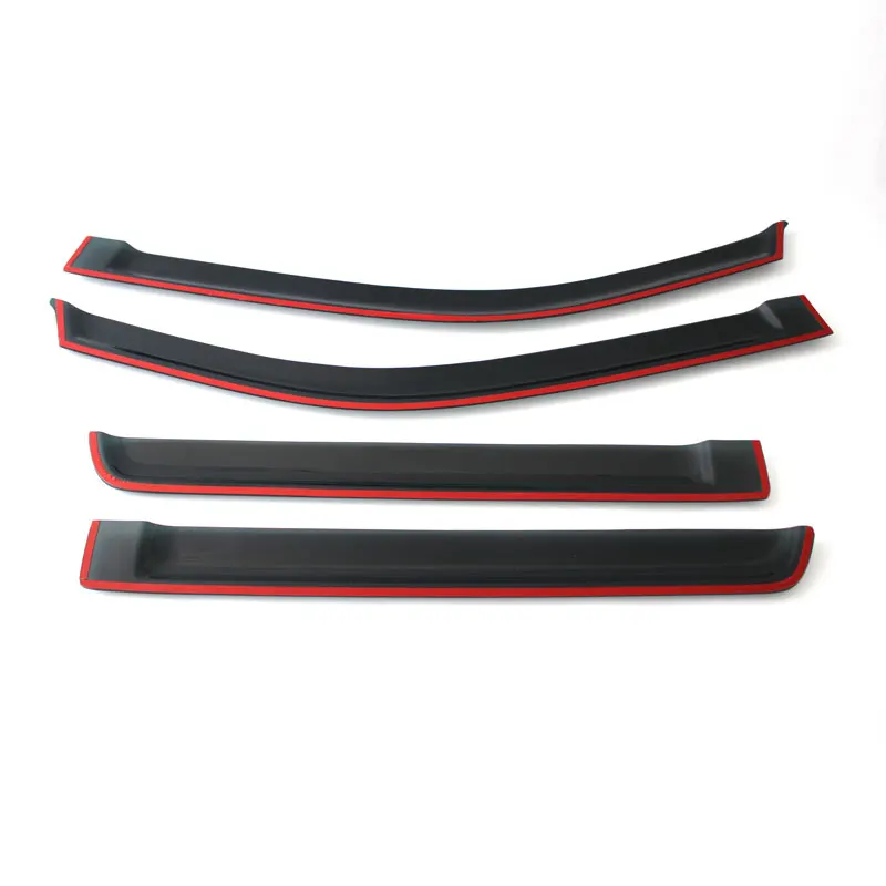 For Ford F150 Crew Cab Raptor 2009 2010 2011 2012 2013 2014 Window Visor Window Rain Guard Weathershield Sun Rain Guard