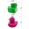 6/12 /24 Pc Rubber Ducks in Bulk,Assortment Duckies for Jeep Ducking Floater Duck Bath Toys Party Favors 2