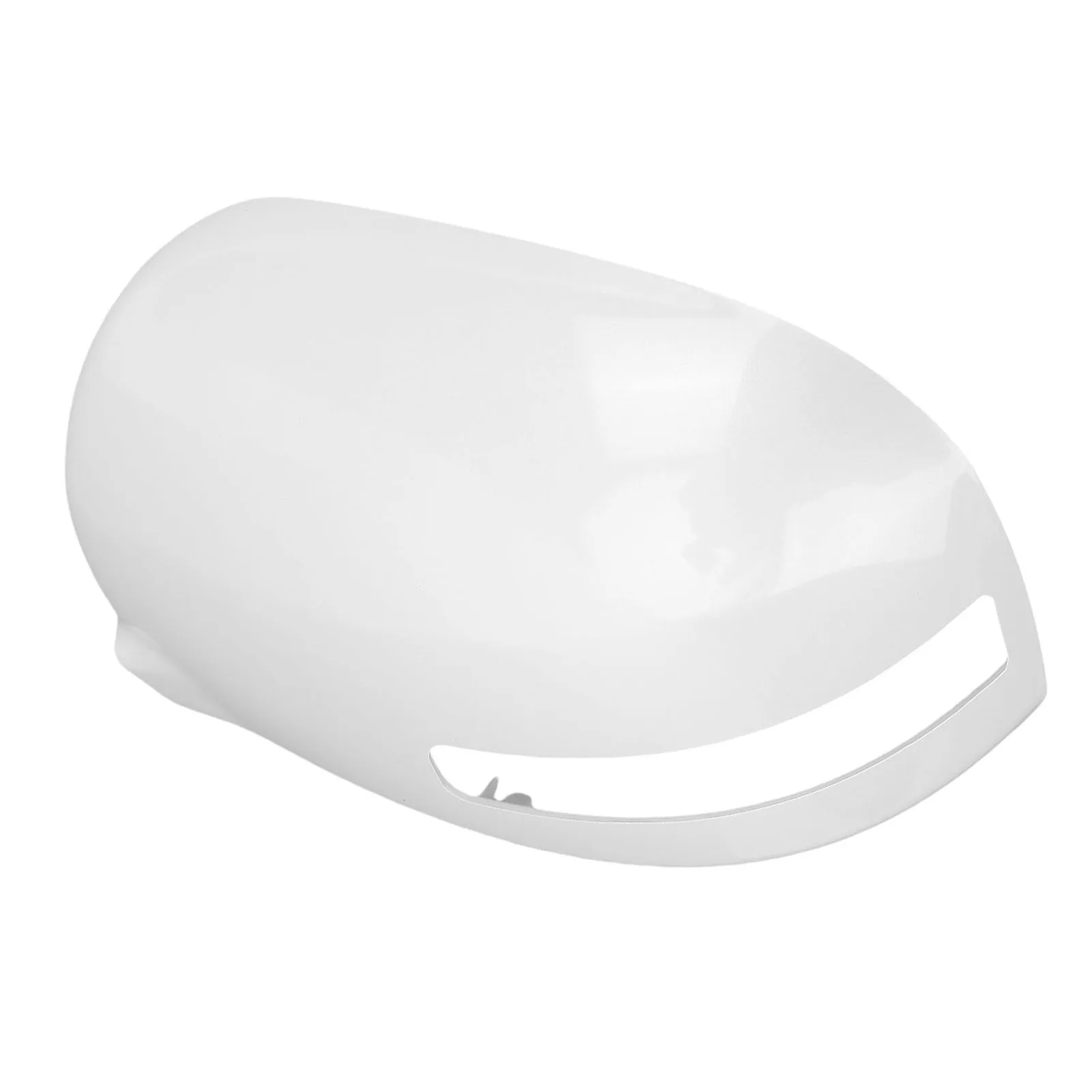 White Door Rearview Mirror Cover  Weatherproof Side Mirror Cover Sturdy ABS Replacement for Outlander 2013-2019 for Vehicle