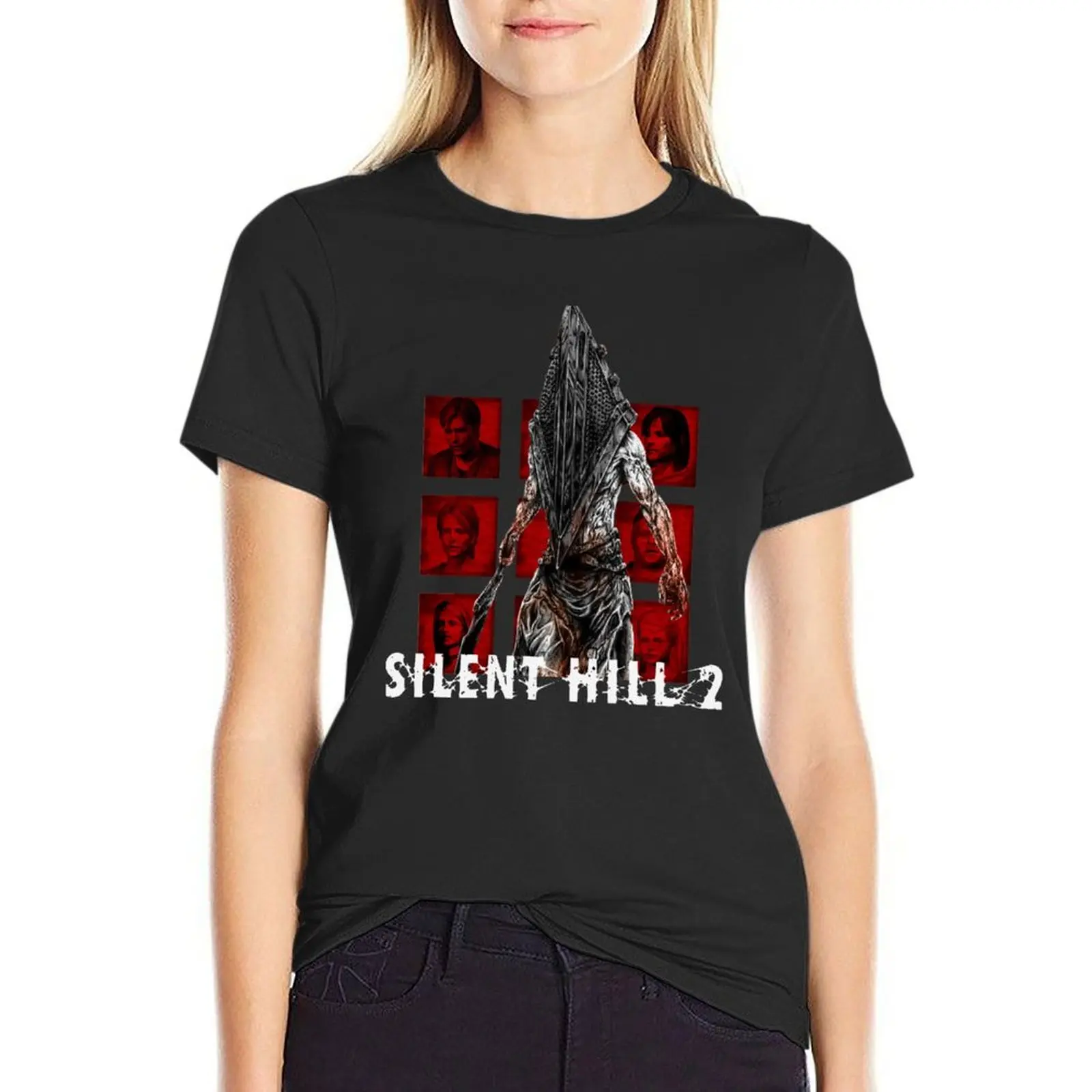 Silent Hill 2 Collection I T-Shirt Hippie Clothes Cute Tops Tops For Women