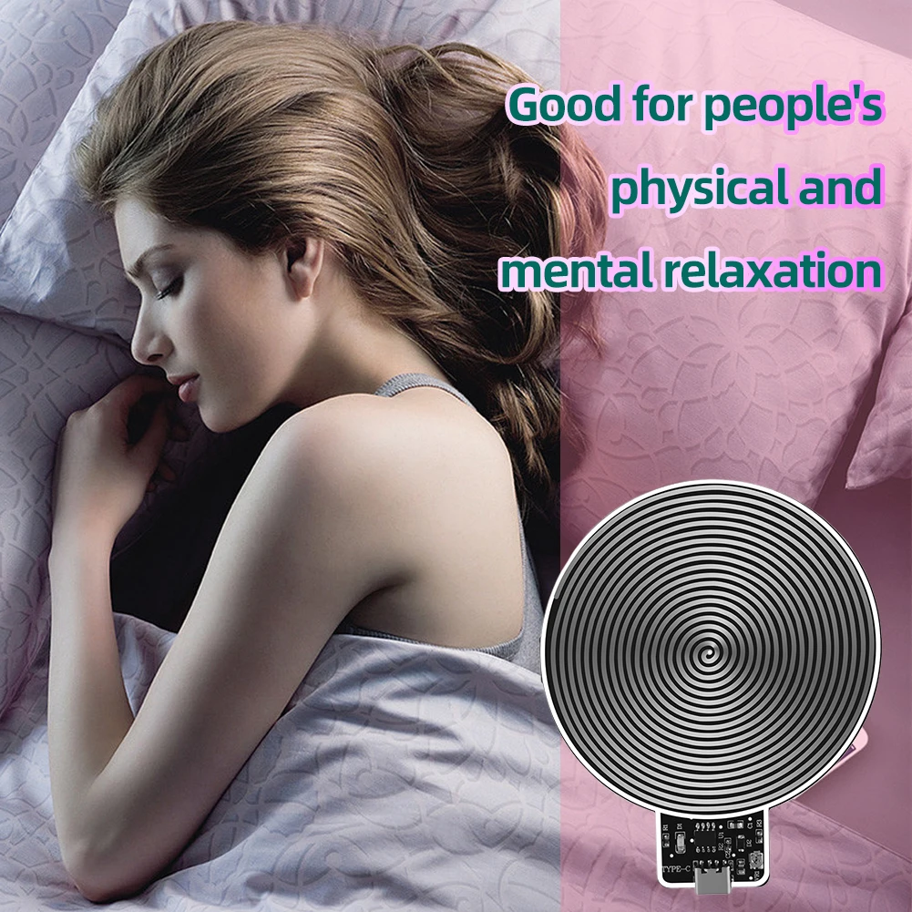 7.83Hz Schumann Resonances Generator Ultra-Low Frequency Pulse Wave Generator Type-C Audio Resonator for Relax Body and Mind