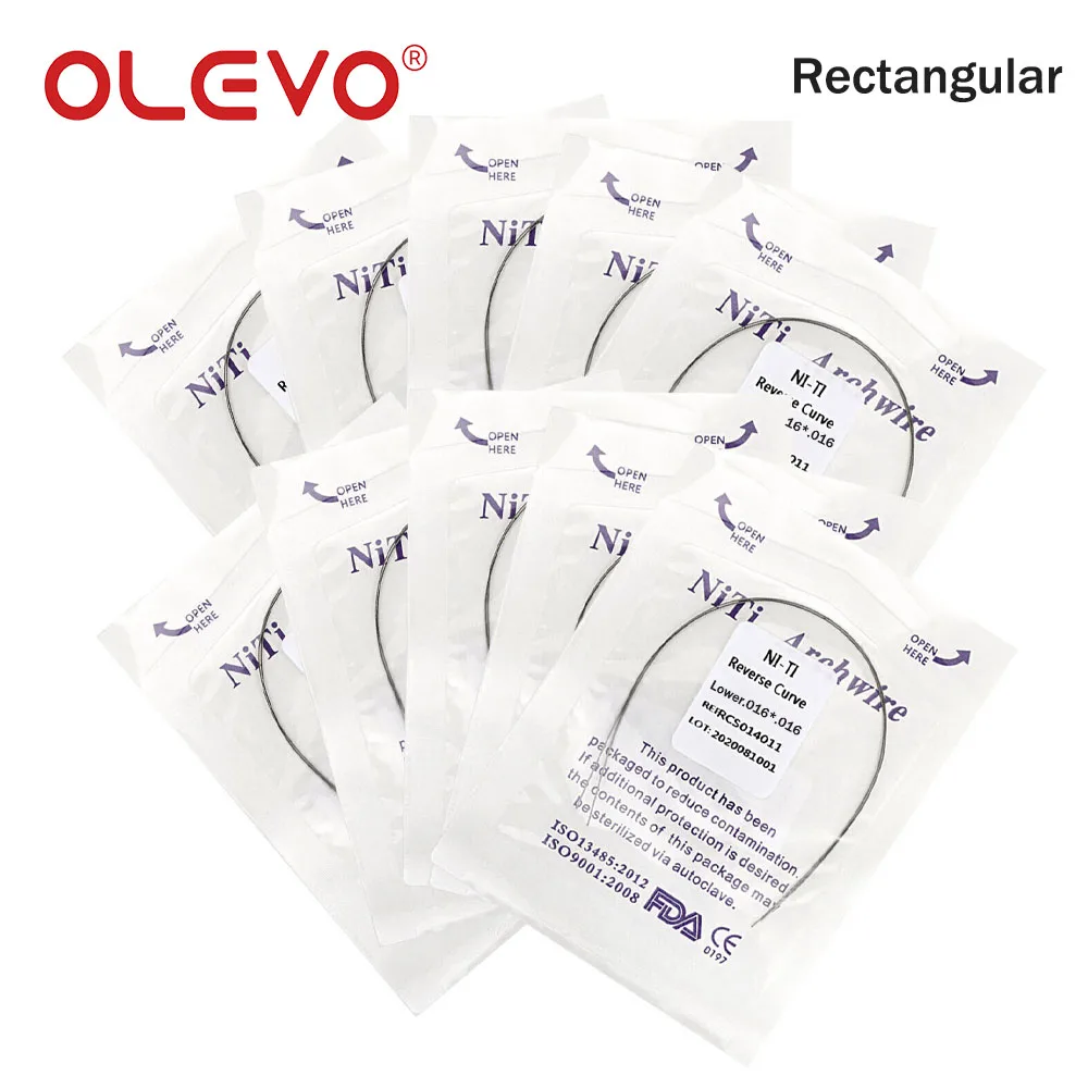 Рисунок 6 - упаковок, зубные изогнутые нити архпровода