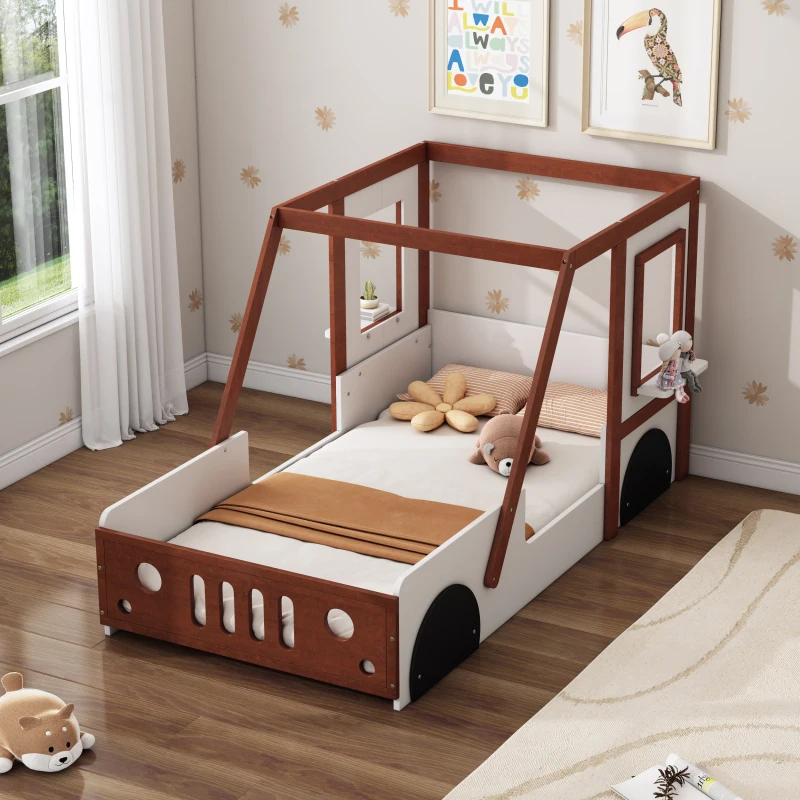 Car-Shaped Twin Platform Bed 1