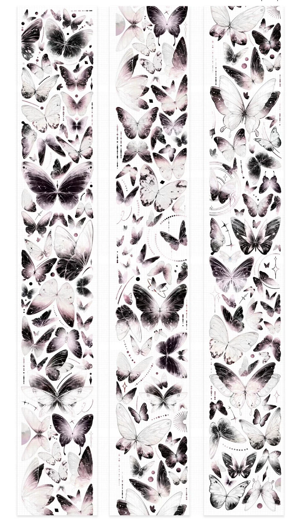 

1 петля Chenshen розовая красная бабочка оболочка Блестящая лента для домашних животных