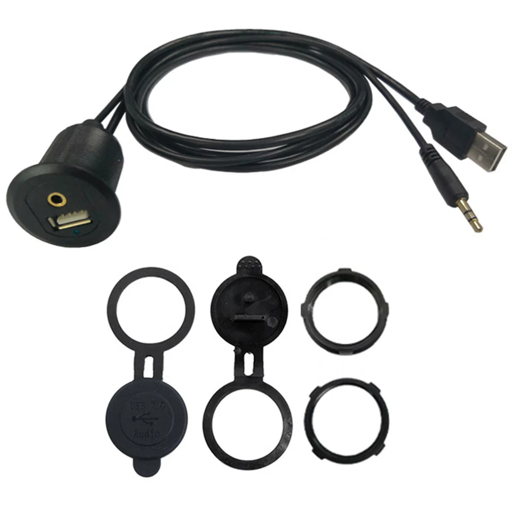 USB  3.5mm AUX ͽټ ÷ Ʈ, LED Ʈ ̺ , 1/8 AUX ڵ  Ʈ  , 1m/2m