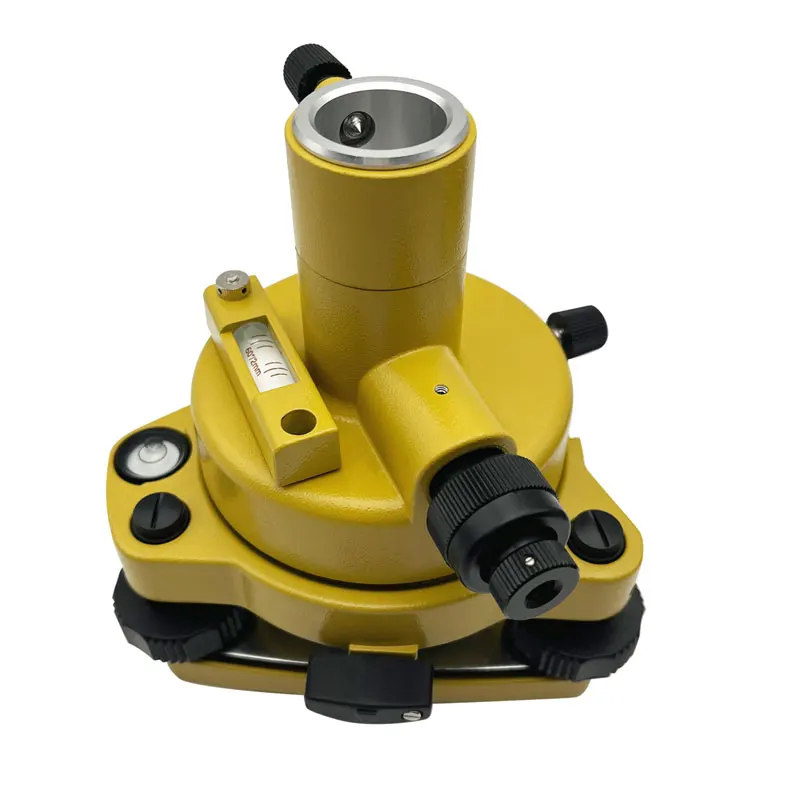 Yellow Tribrach with optical plummet & Adapter for Topcon Sokkia Total Stations 