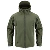 Shark Soft Shell Tactical Jacket Men Waterproof Warm Windbreaker US Clothing Winter Big Size Men Camouflage Jacket 2