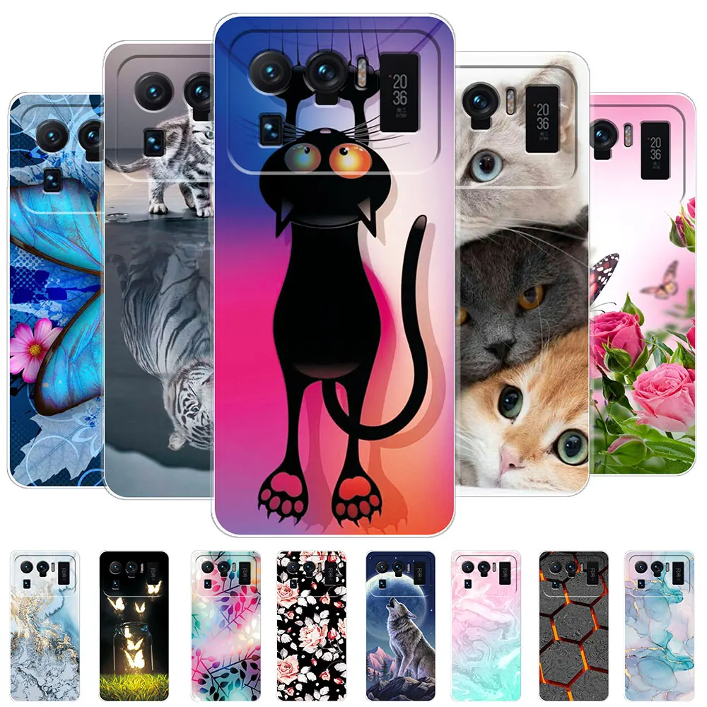 Per Xiaomi Mi 11 Ultra Case Custodie Posteriori Morbide In Silicone Trasparente Per Xiaomi Mi 11 Ultra Cover Mi11 Ultra Fundas Mi11Ultra Bumper