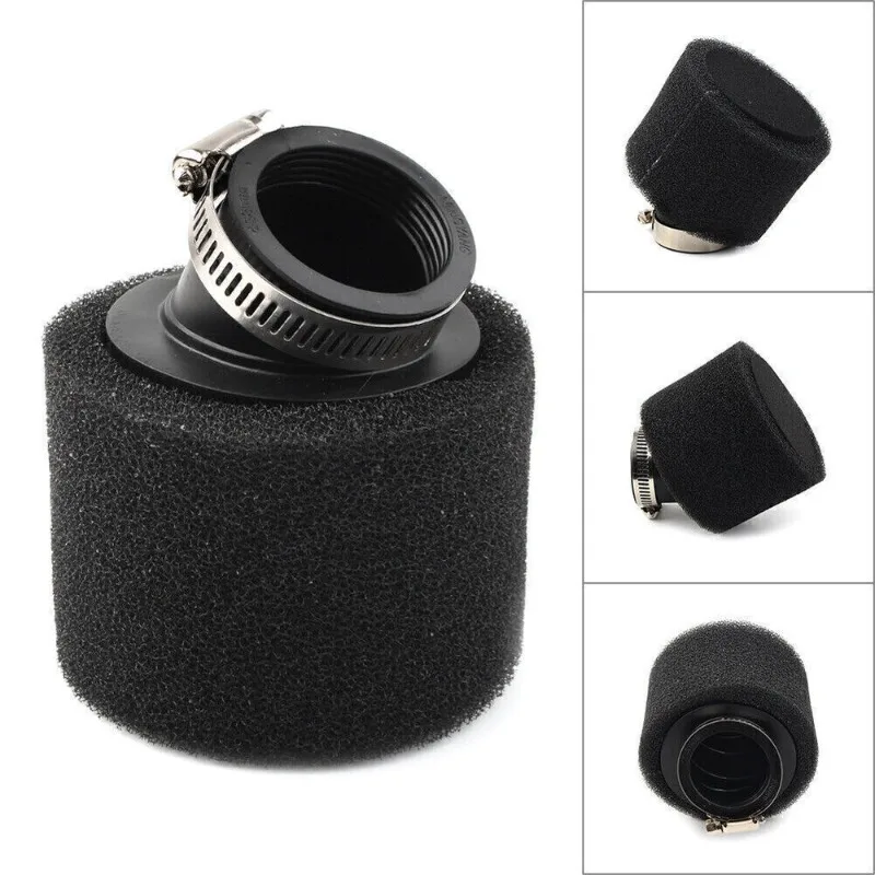 

35mm 38mm 42mm 45mm 48mm 50mm 60mm Motorcycle Angled Foam Air Filter Fit Dirt Pit Bike 110cc 125cc CRF50 CRF70 Conversion Part