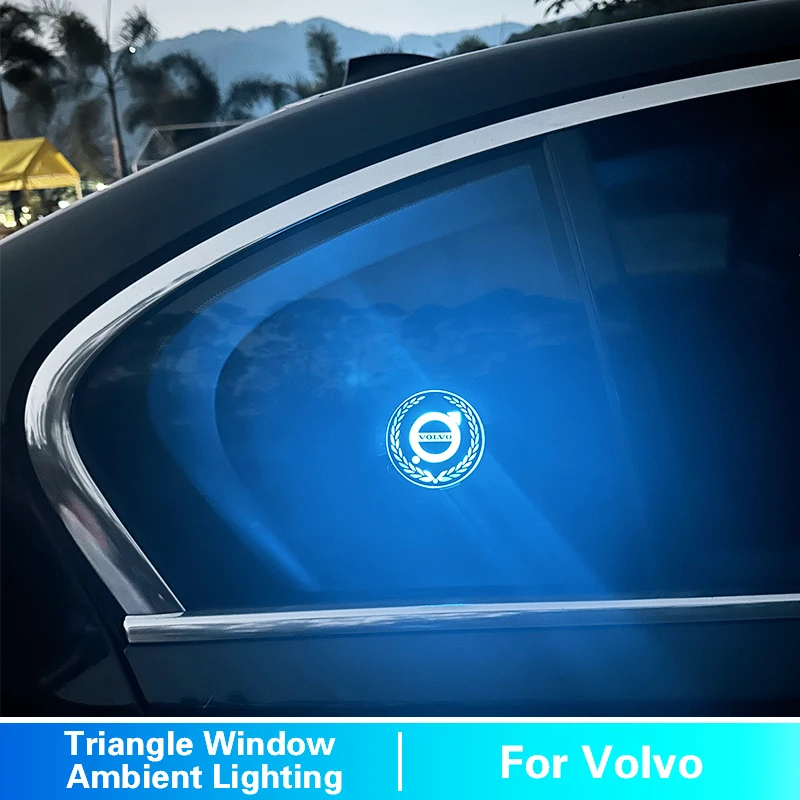 CarTriangleWindowDecorationAtmosphereLightSolarEnergyForVolvo