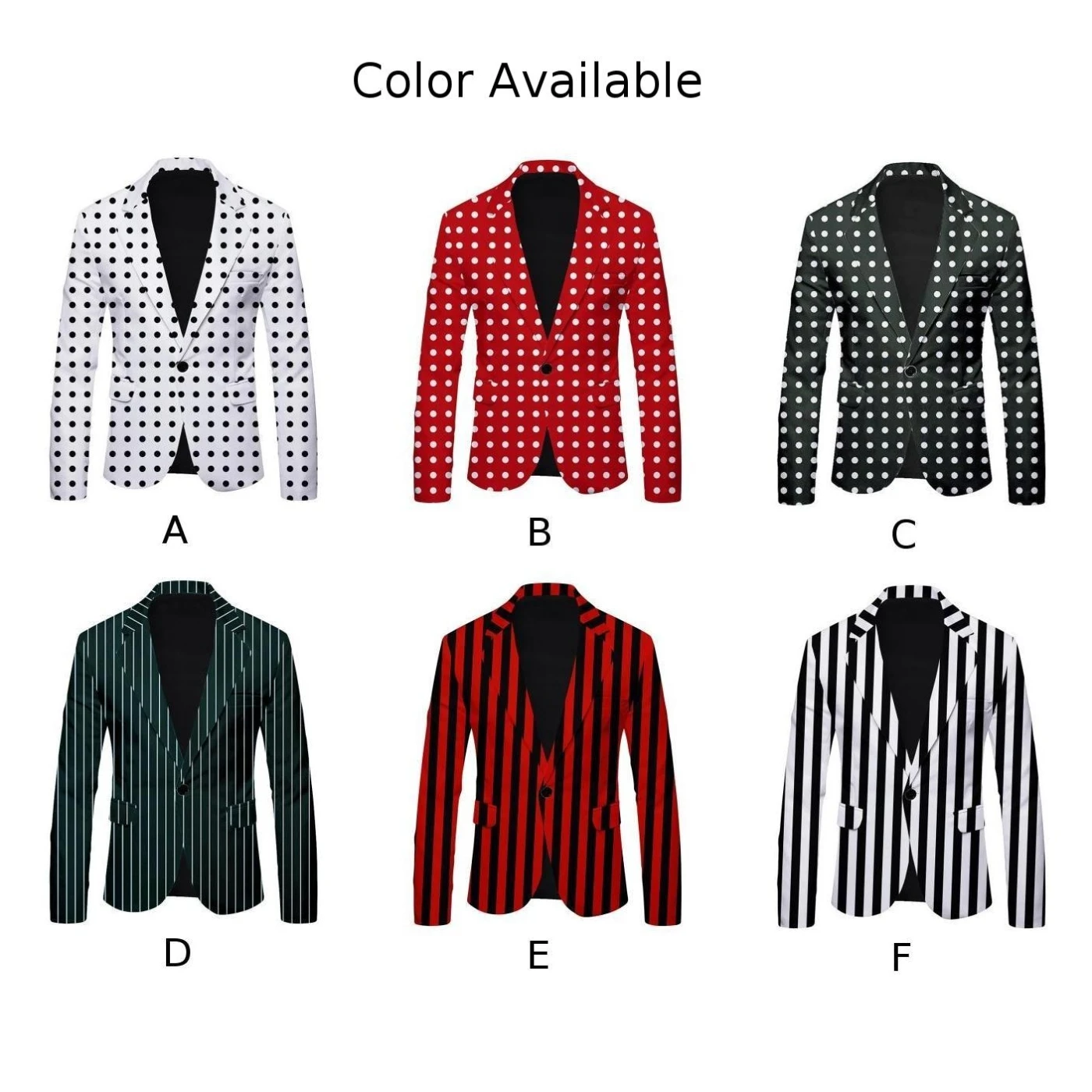 Hot New Fall Formal Suit Blazer Men Casual Suit Coat Business Blazer Collared Long Sleeve Coat Male Button Tops