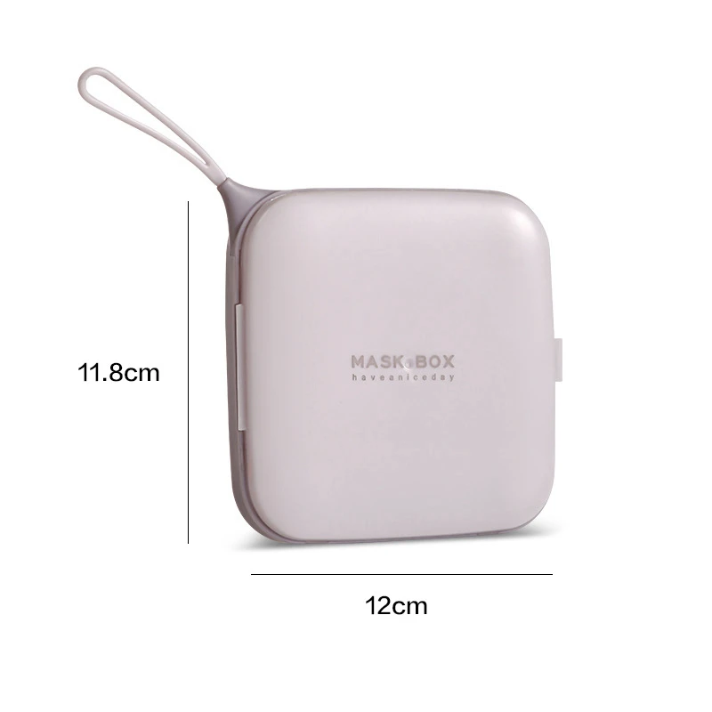 Reusable Anti-Dust Face Mask Storage Organizer Bag