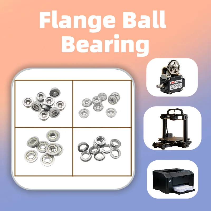 10PCS F688ZZ 8X16X5mm 플랜지 볼 베어링 ABEC-7 MF115ZZ MF128ZZ MF126ZZ F604ZZ F6000ZZ F608ZZ F695ZZ F6801ZZ F626ZZ