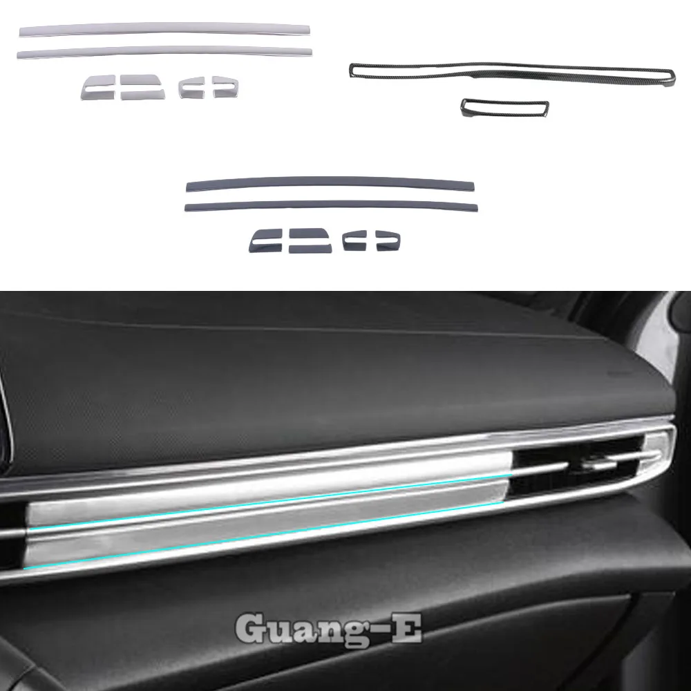 

Автомобильная консоль для Hyundai Elantra Avante 2020 2021 2022 2023, выходное отверстие, кондиционер, регулятор громкости, навигационный переключатель, отделочная рамка