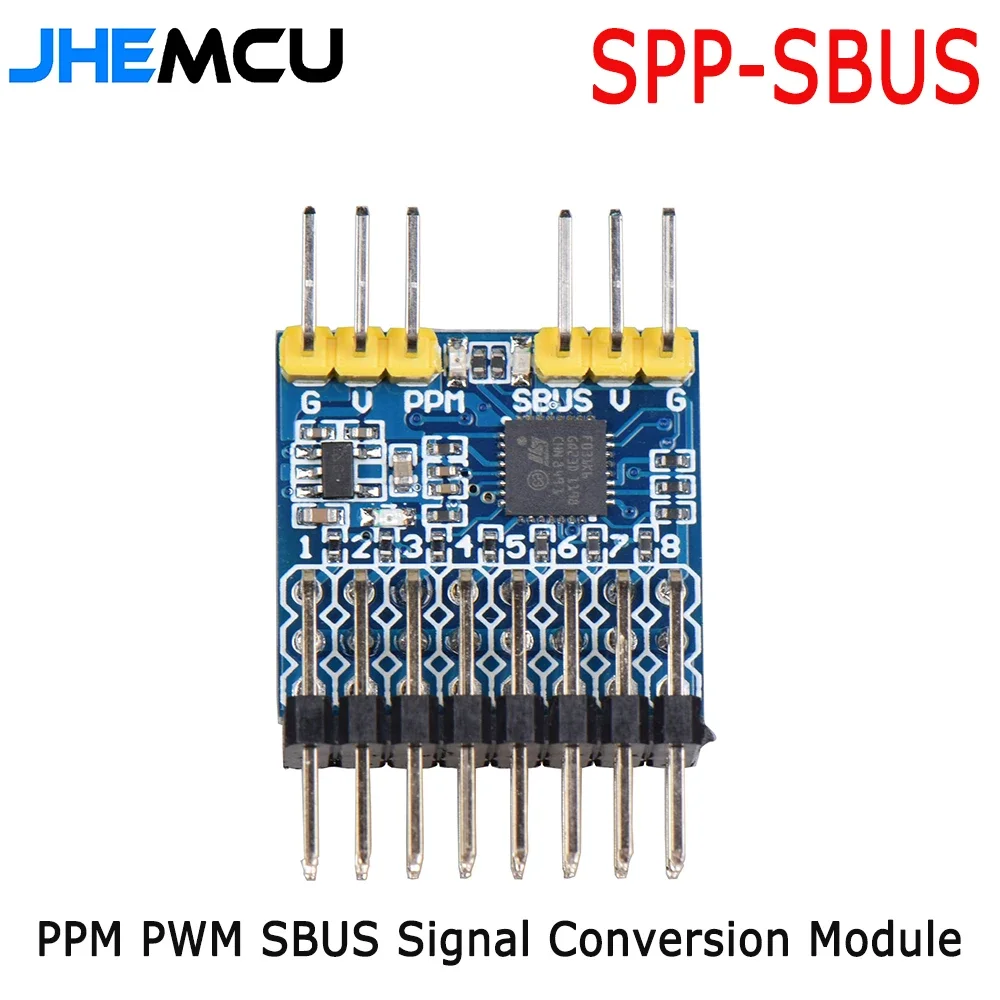 Convertisseur de signal SPP 8CH PPM SBUS PWM pour drone