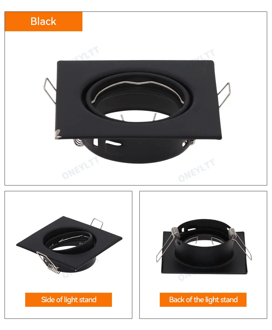 Square LED Recessed Ceiling Light Fitting Fixture for Spot light S57cdf760434c4a91aafab82d03dc8bbeJ