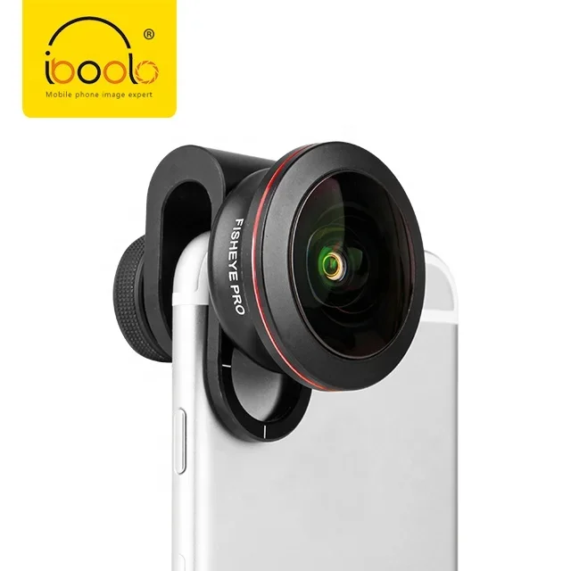 IBOOLO New design HD Super Wide Angle Lens for iphone15 series , the best sports lens Fisheye Lens for Smartphone in the world