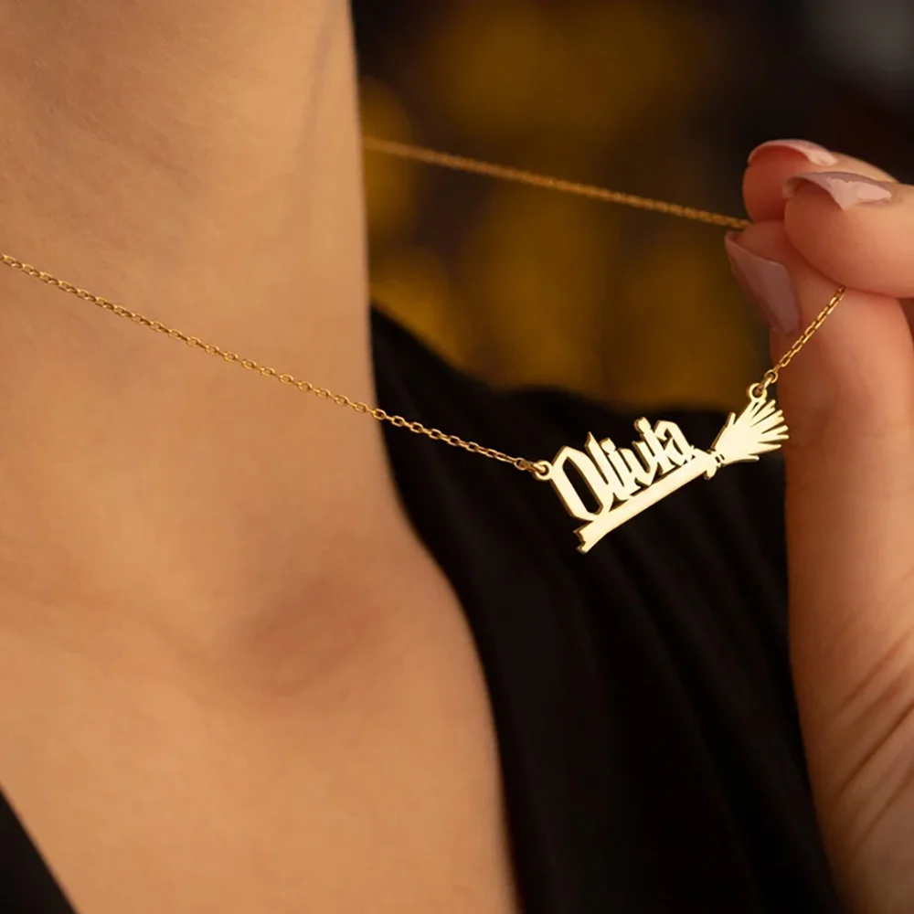 Ожерелье с именем на заказ для женщин и мужчин