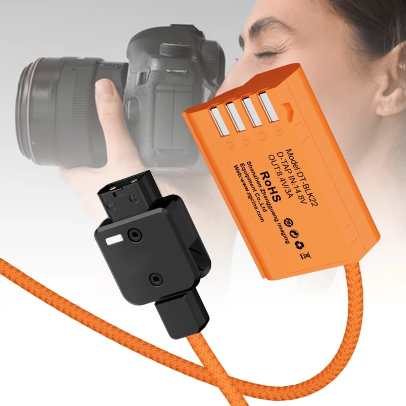 D Tap To DMW-BLK22 Battery For Cameras S55K S5M2 GH7 GH6 GH5M Video Record