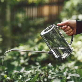 1pc, Long-nozzle Watering Can For Watering Flowers, Succulent Pots, Household Flower Watering Artifact, Gardening Tool For 1