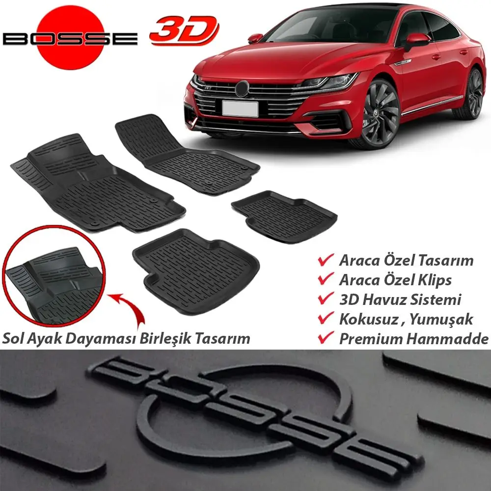 Per Vw Arteon 3D Pool 2017 Tappetino Per Vw Arteon