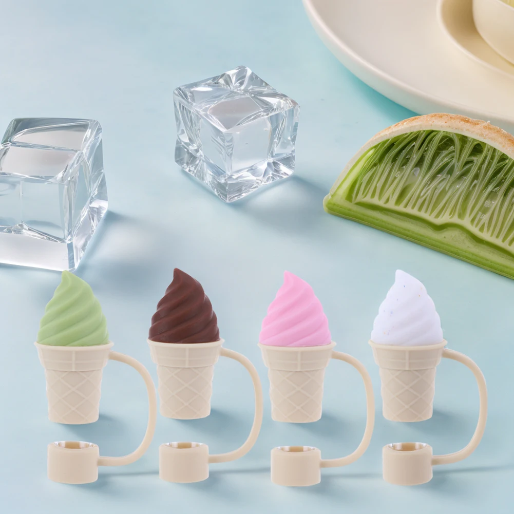 Reusable Silicone Cartoon Straw Caps for 30 40 Oz Tumblers