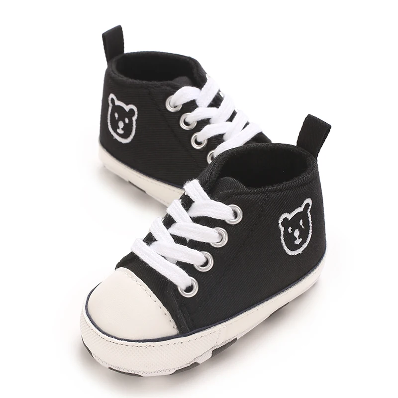 Frühlings- und Herbststil, 0–1 Jahre alt, mehrfarbige Segeltuchschuhe, Baby-Wanderschuhe, Babyschuhe, rutschfeste Schuhe mit weichen Sohlen – Detail 25